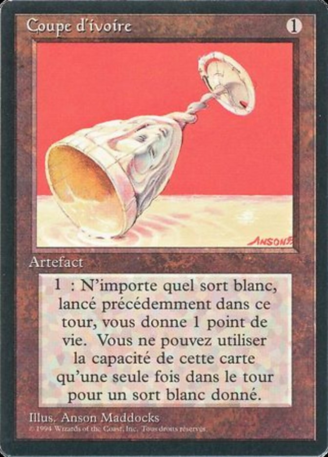 Ivory Cup [Foreign Black Border] | L.A. Mood Comics and Games