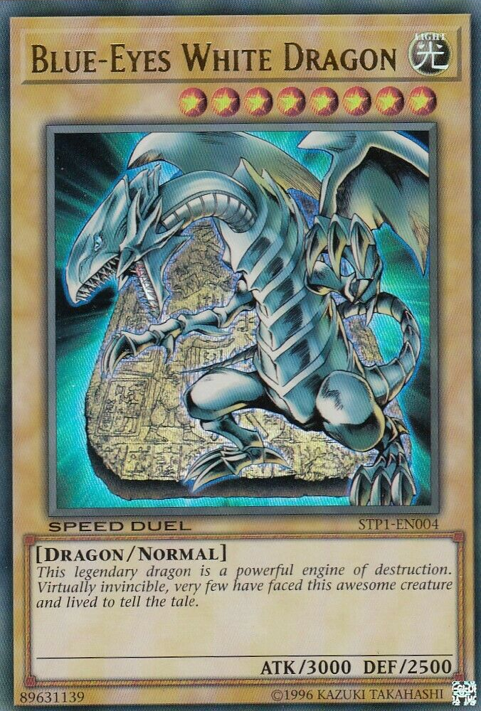 Blue-Eyes White Dragon [STP1-EN004] Ultra Rare | L.A. Mood Comics and Games