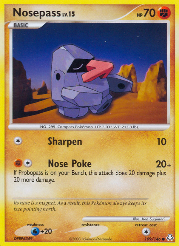 Nosepass (109/146) [Diamond & Pearl: Legends Awakened] | L.A. Mood Comics and Games