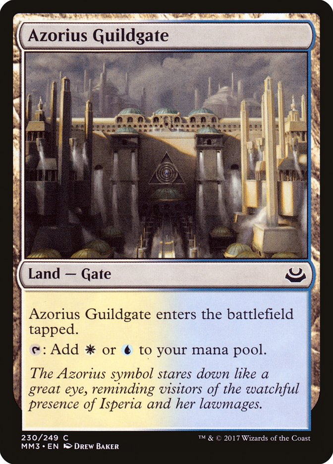 Azorius Guildgate [Modern Masters 2017] | L.A. Mood Comics and Games