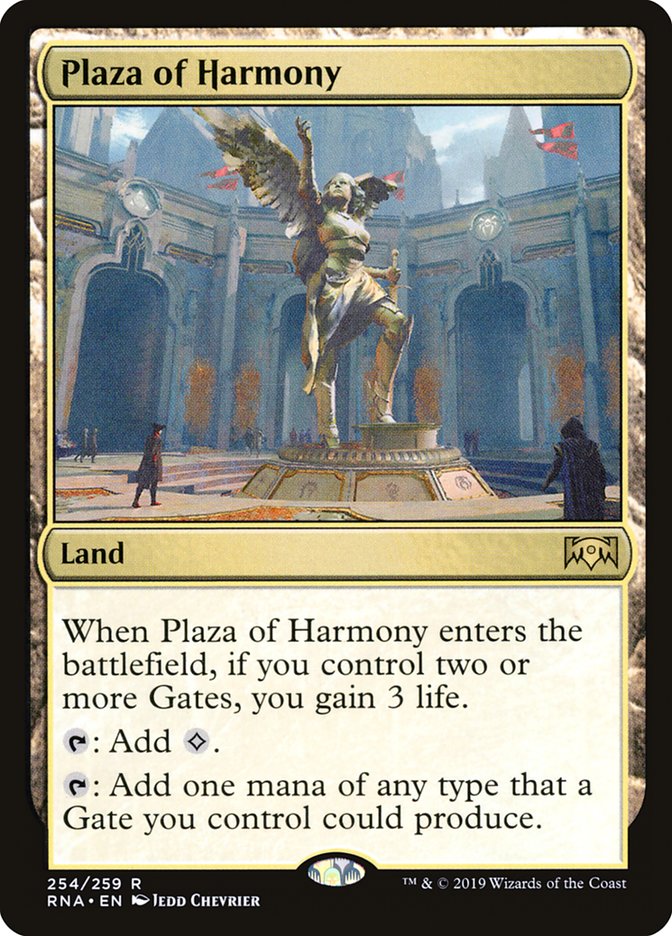 Plaza of Harmony [Ravnica Allegiance] | L.A. Mood Comics and Games