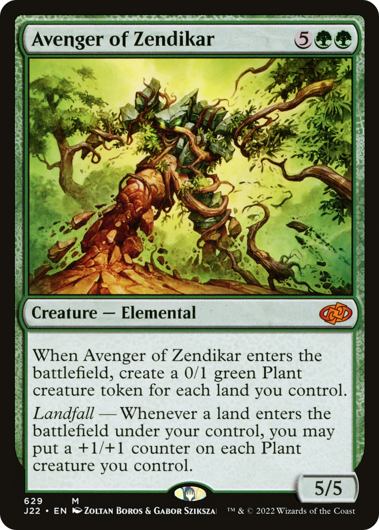 Avenger of Zendikar [Jumpstart 2022] | L.A. Mood Comics and Games