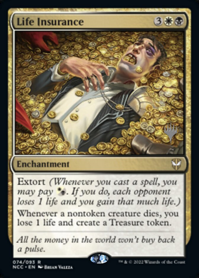 Life Insurance (Promo Pack) [Streets of New Capenna Commander Promos] | L.A. Mood Comics and Games