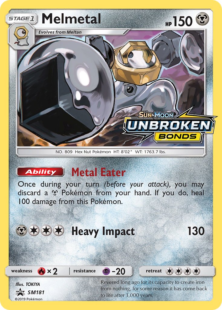 Melmetal (SM181) [Sun & Moon: Black Star Promos] | L.A. Mood Comics and Games