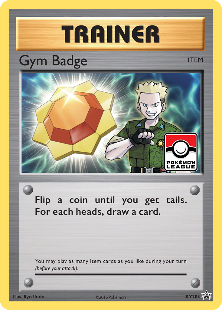 Gym Badge (XY205) (Lt. Surge) [XY: Black Star Promos] | L.A. Mood Comics and Games