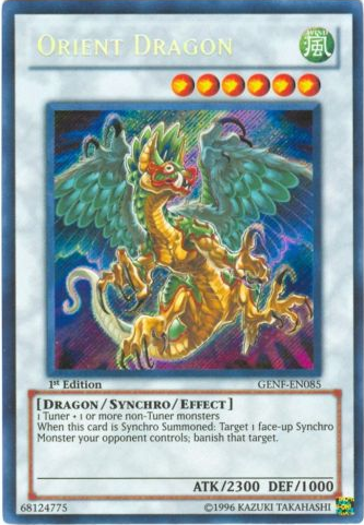 Orient Dragon [GENF-EN085] Secret Rare | L.A. Mood Comics and Games