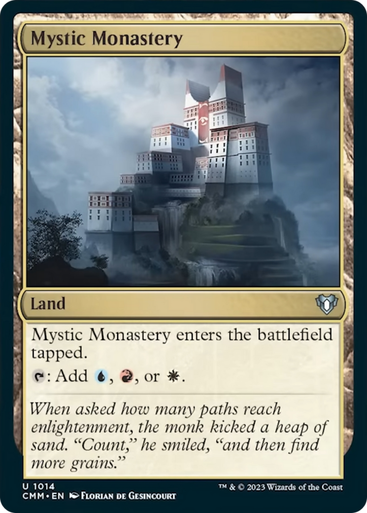Mystic Monastery [Commander Masters] | L.A. Mood Comics and Games