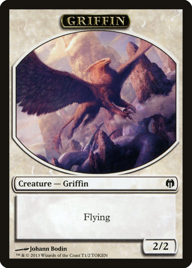 Griffin Token [Duel Decks: Heroes vs. Monsters Tokens] | L.A. Mood Comics and Games