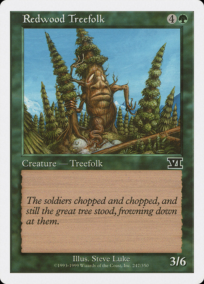 Redwood Treefolk [Classic Sixth Edition] | L.A. Mood Comics and Games