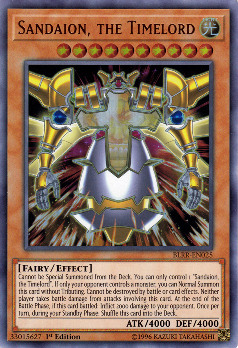 Sandaion, the Timelord [BLRR-EN025] Ultra Rare | L.A. Mood Comics and Games