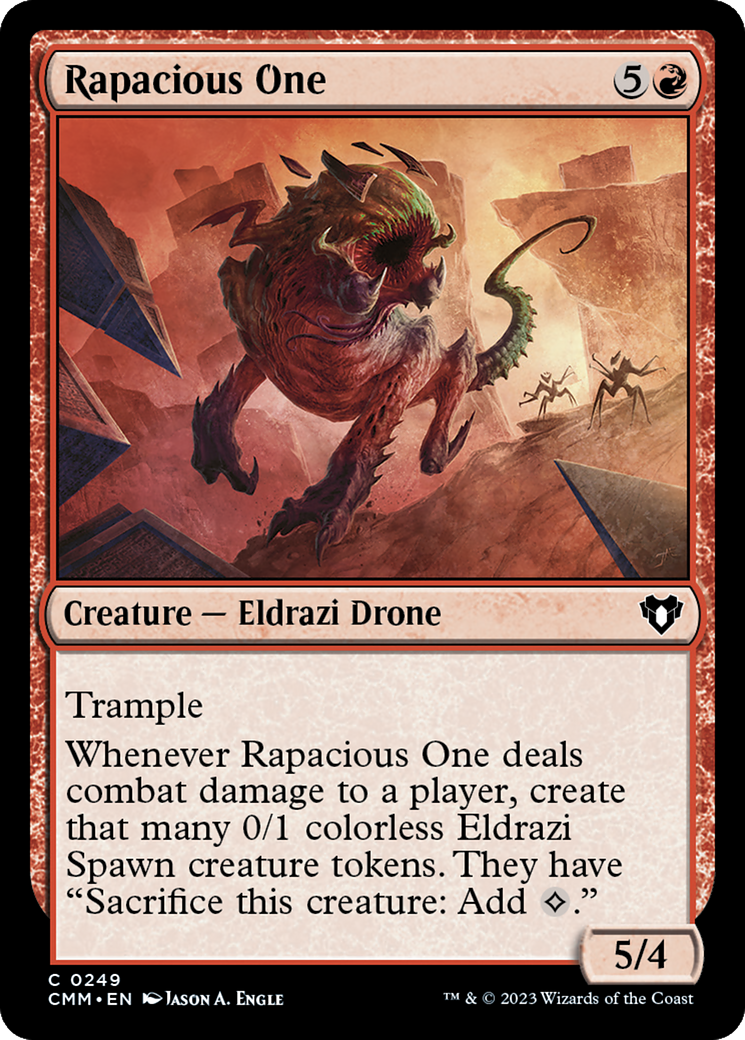Rapacious One [Commander Masters] | L.A. Mood Comics and Games