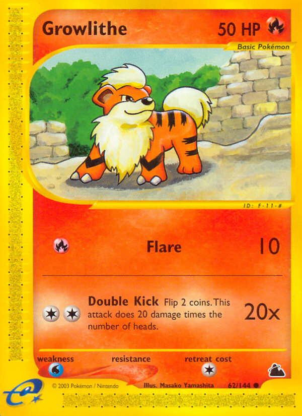 Growlithe (62/144) [Skyridge] | L.A. Mood Comics and Games