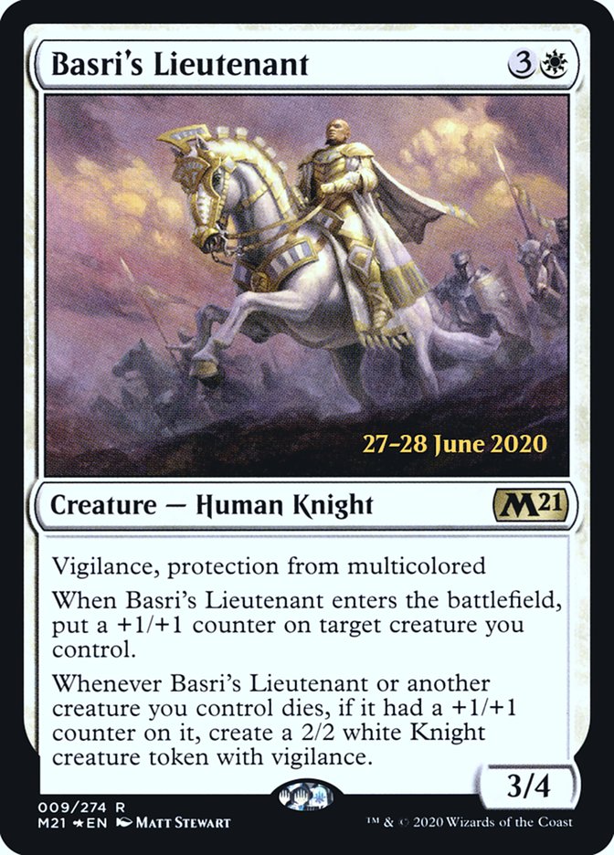 Basri's Lieutenant [Core Set 2021 Prerelease Promos] | L.A. Mood Comics and Games