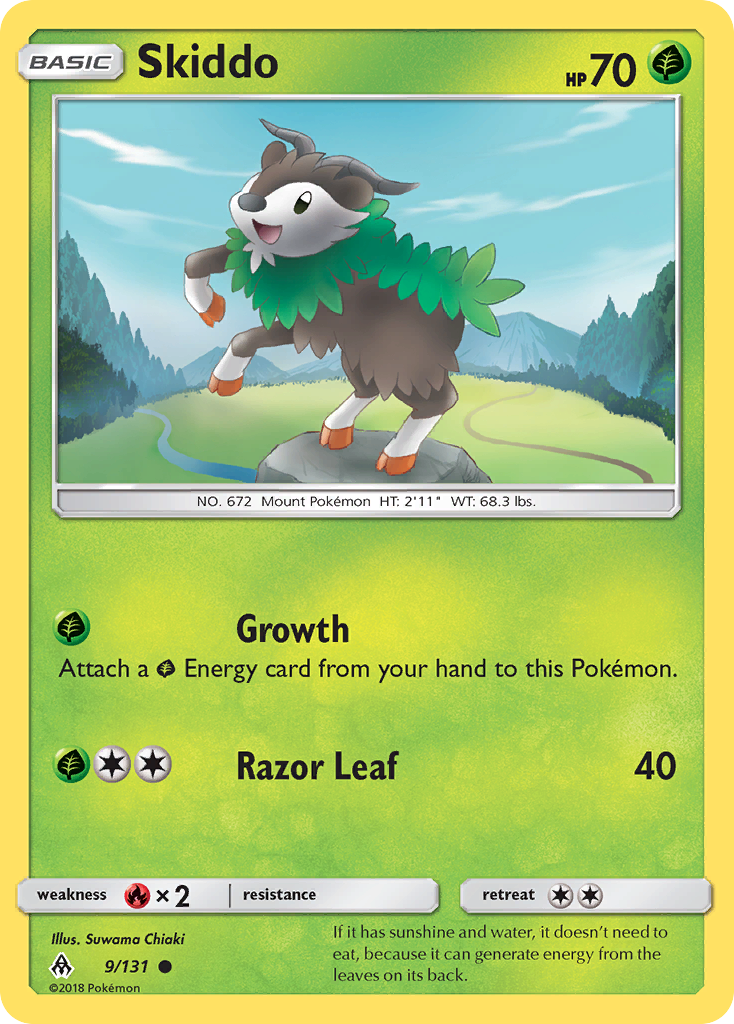 Skiddo (9/131) [Sun & Moon: Forbidden Light] | L.A. Mood Comics and Games