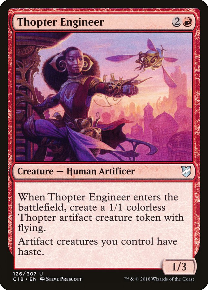 Thopter Engineer [Commander 2018] | L.A. Mood Comics and Games