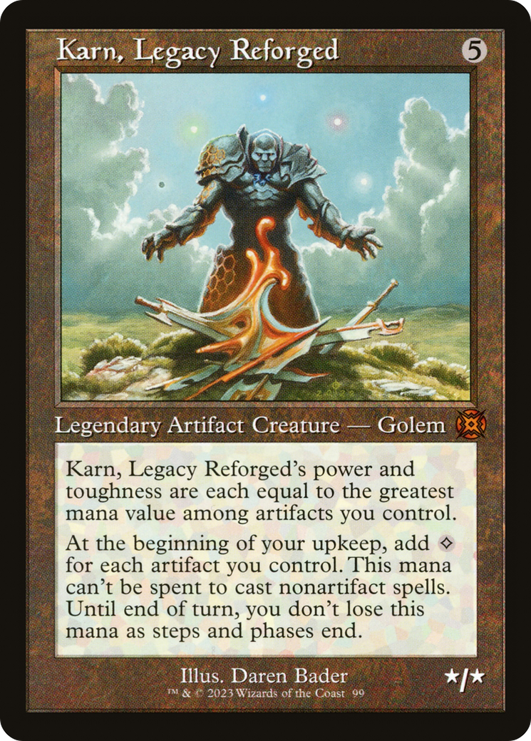 Karn, Legacy Reforged (Retro) [March of the Machine: The Aftermath] | L.A. Mood Comics and Games