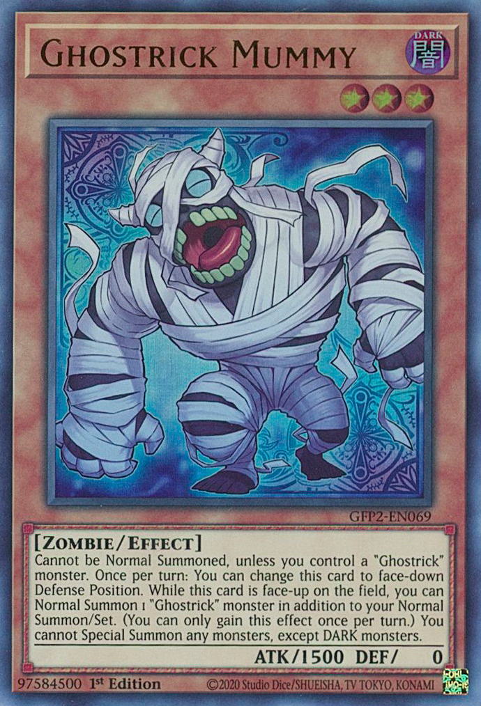 Ghostrick Mummy [GFP2-EN069] Ultra Rare | L.A. Mood Comics and Games