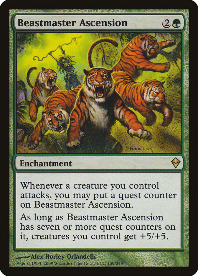 Beastmaster Ascension [Zendikar] | L.A. Mood Comics and Games