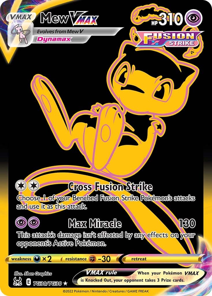 Mew VMAX (TG30/TG30) [Sword & Shield: Lost Origin] | L.A. Mood Comics and Games