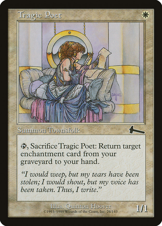 Tragic Poet [Urza's Legacy] | L.A. Mood Comics and Games