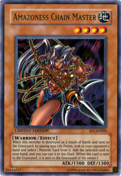 Amazoness Chain Master [SP1-EN002] Ultra Rare | L.A. Mood Comics and Games