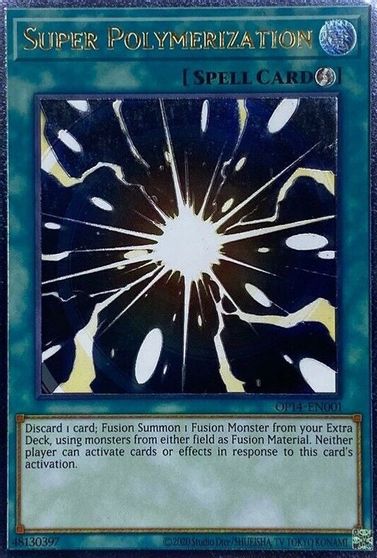 Super Polymerization [OP14-EN001] Ultimate Rare | L.A. Mood Comics and Games