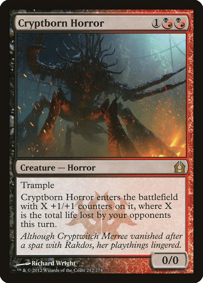 Cryptborn Horror [Return to Ravnica] | L.A. Mood Comics and Games