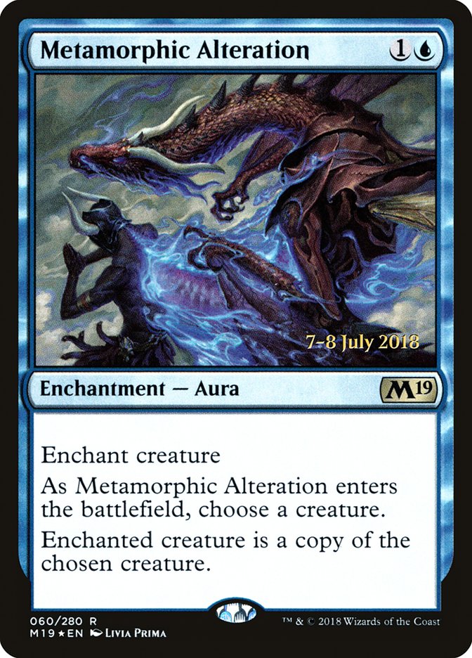 Metamorphic Alteration [Core Set 2019 Prerelease Promos] | L.A. Mood Comics and Games
