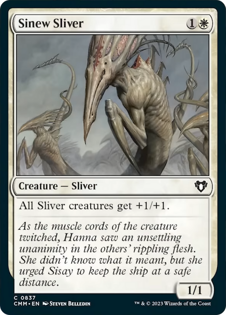 Sinew Sliver [Commander Masters] | L.A. Mood Comics and Games