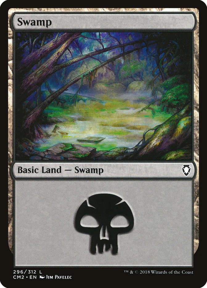 Swamp (296) [Commander Anthology Volume II] | L.A. Mood Comics and Games