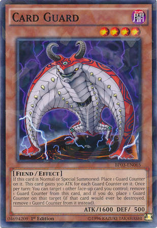 Card Guard [BP03-EN065] Shatterfoil Rare | L.A. Mood Comics and Games