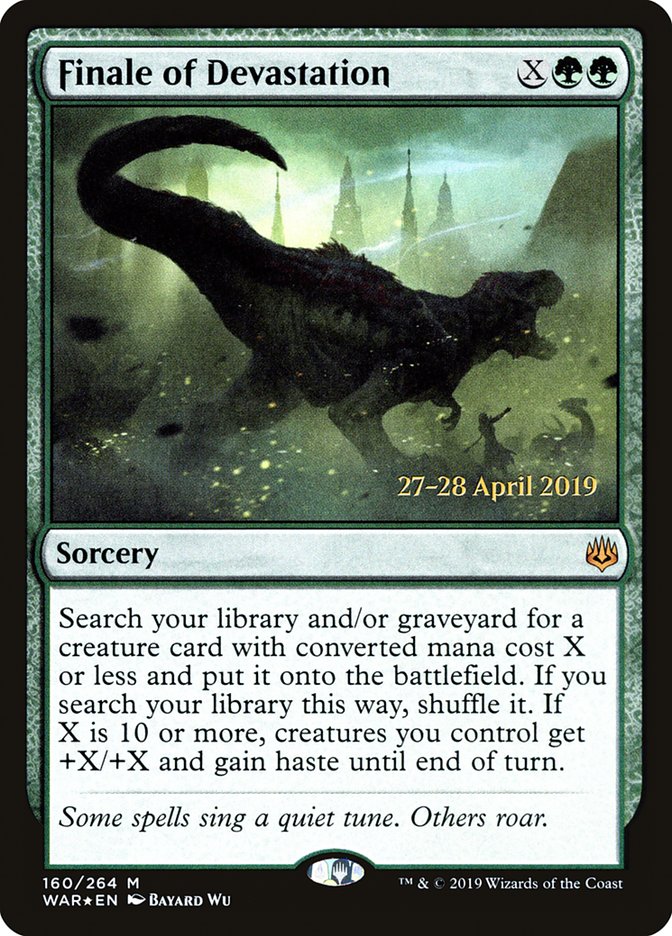 Finale of Devastation [War of the Spark Prerelease Promos] | L.A. Mood Comics and Games