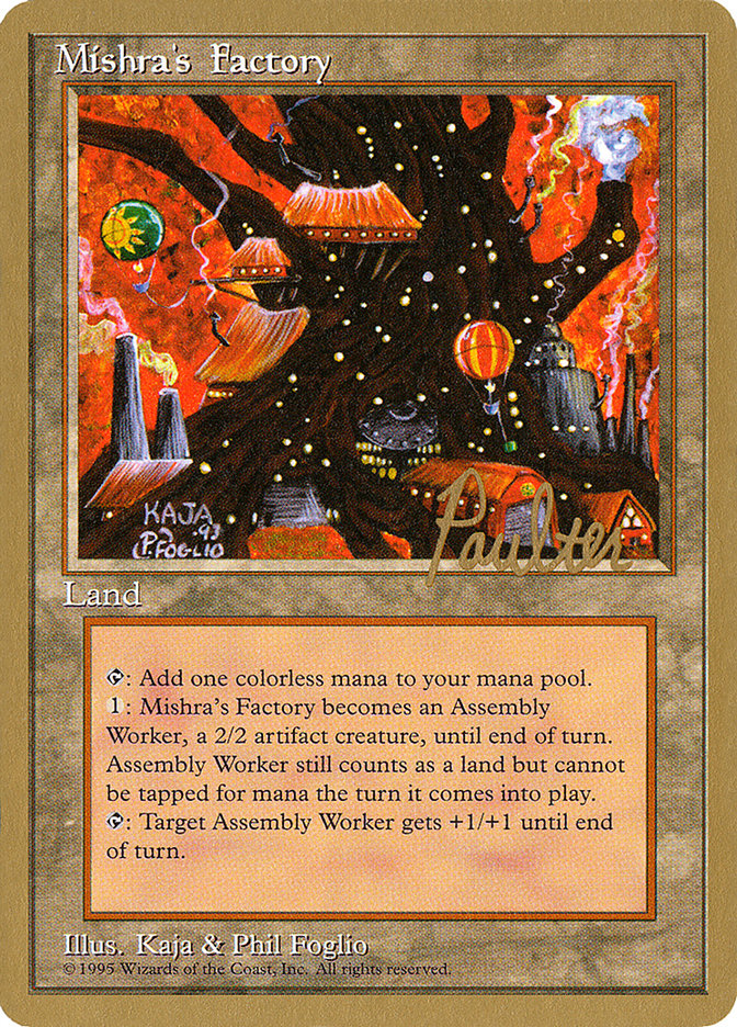 Mishra's Factory (Preston Poulter) [Pro Tour Collector Set] | L.A. Mood Comics and Games
