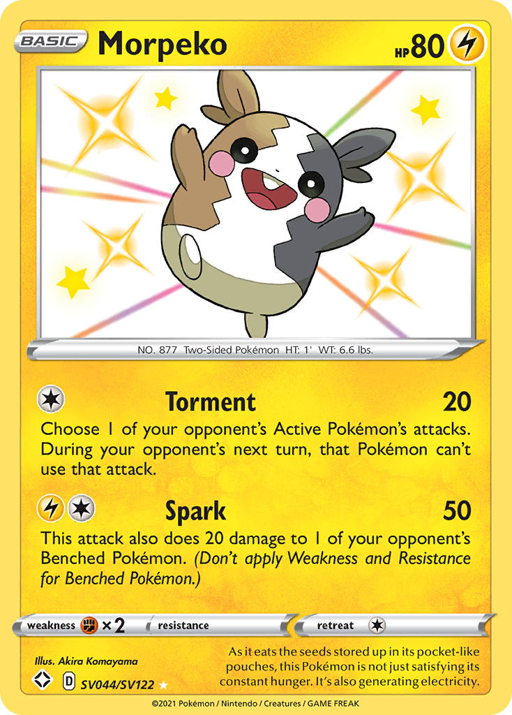 Morpeko (SV044/SV122) [Sword & Shield: Shining Fates] | L.A. Mood Comics and Games