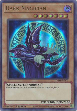 Dark Magician [25TH-EN001] Ultra Rare | L.A. Mood Comics and Games