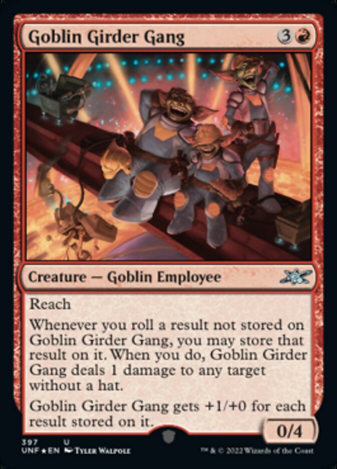 Goblin Girder Gang (Galaxy Foil) [Unfinity] | L.A. Mood Comics and Games