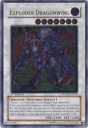 Exploder Dragonwing [RGBT-EN040] Ultimate Rare | L.A. Mood Comics and Games