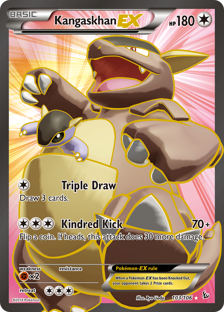 Kangaskhan EX (103/106) [XY: Flashfire] | L.A. Mood Comics and Games