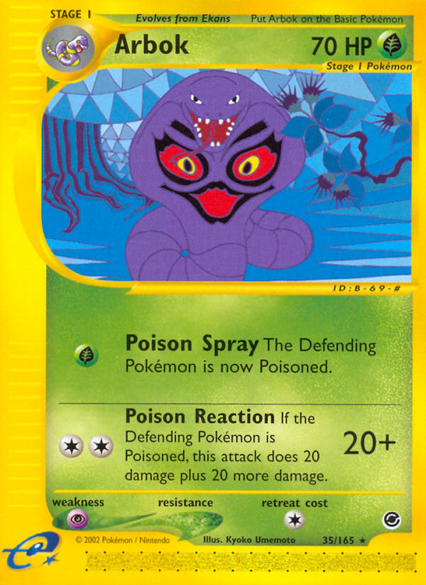 Arbok (35/165) [Expedition: Base Set] | L.A. Mood Comics and Games