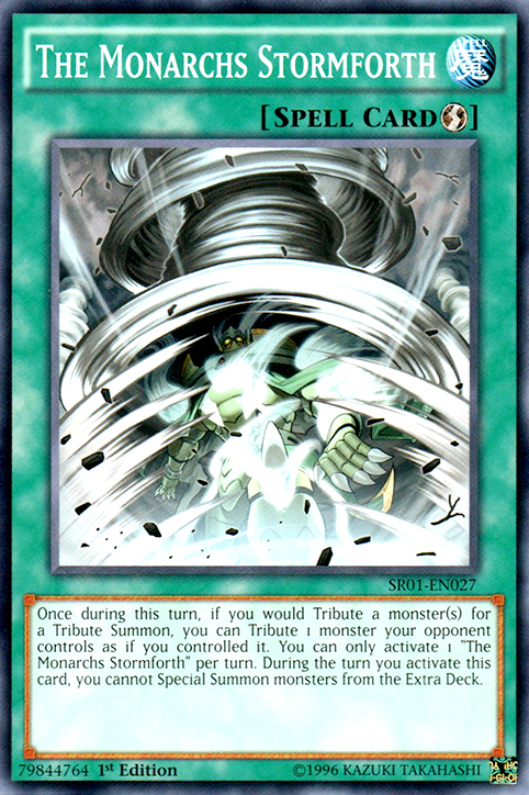 yugioh monarch spell cards Return of the Monarchs (Common) : SR01-EN026 from your Deck to your hand Monarch (Spell/Trap archetype) - Yugipedia