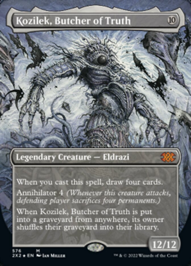 Kozilek, Butcher of Truth (Textured Foil) [Double Masters 2022] | L.A. Mood Comics and Games