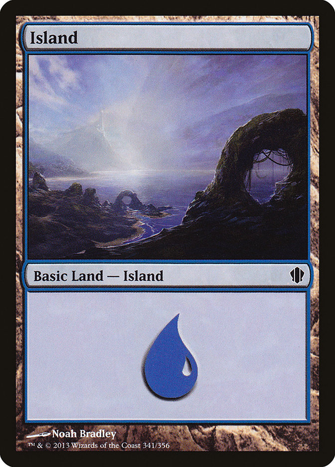 Island (341) [Commander 2013] | L.A. Mood Comics and Games