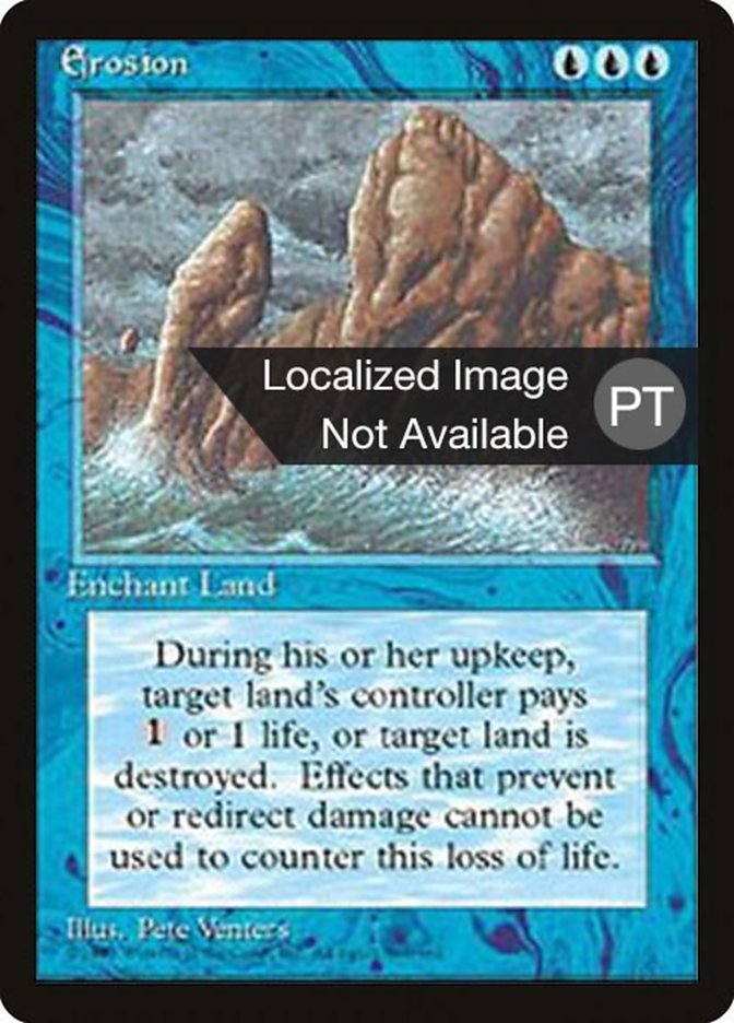 Erosion [Fourth Edition (Foreign Black Border)] | L.A. Mood Comics and Games