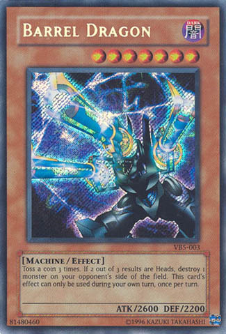 Barrel Dragon [VB5-003] Secret Rare | L.A. Mood Comics and Games