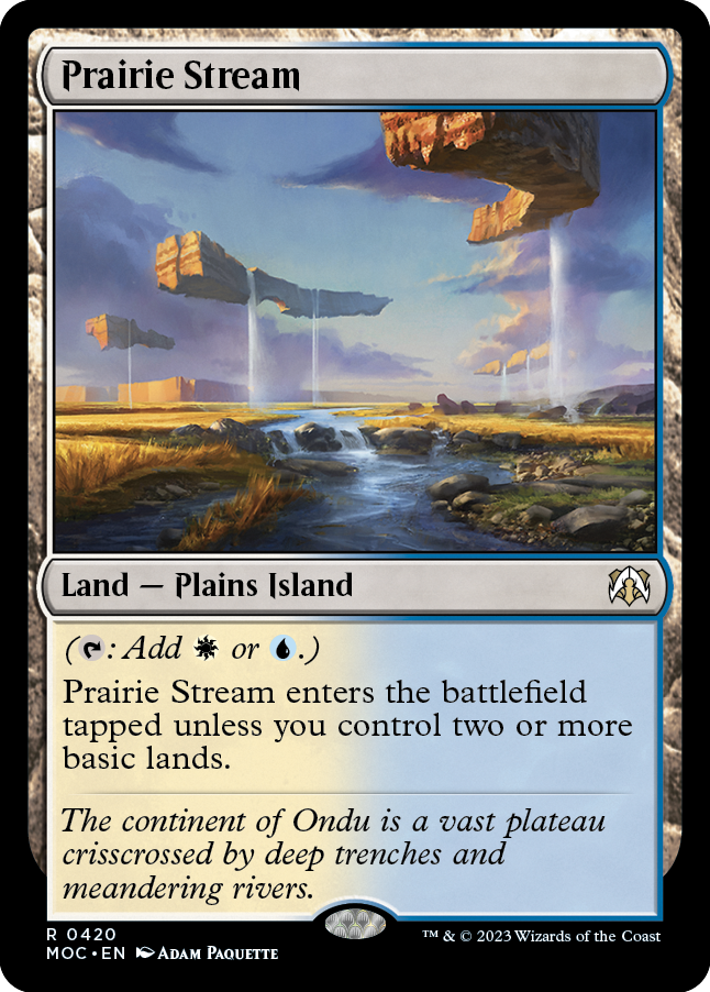 Prairie Stream [March of the Machine Commander] | L.A. Mood Comics and Games