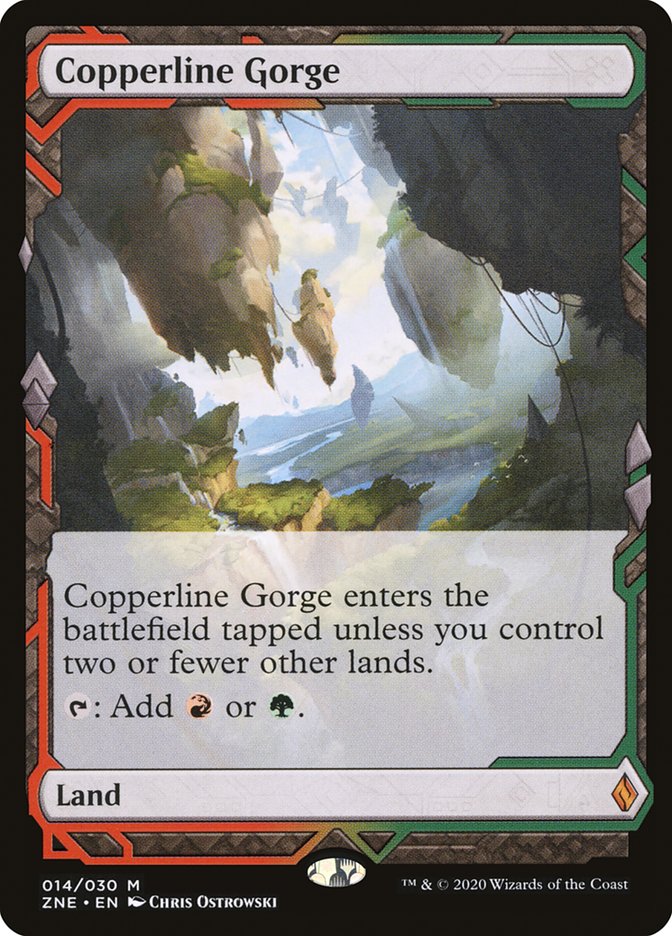 Copperline Gorge (Expeditions) [Zendikar Rising Expeditions] | L.A. Mood Comics and Games
