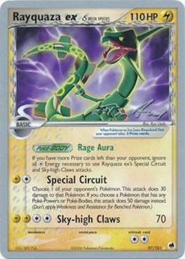 Rayquaza ex (97/101) (Delta Species) (Legendary Ascent - Tom Roos) [World Championships 2007] | L.A. Mood Comics and Games