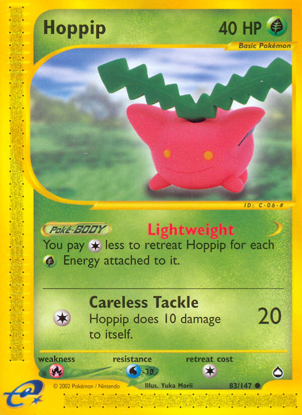 Hoppip (83/147) [Aquapolis] | L.A. Mood Comics and Games