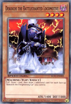 Dekoichi the Battlechanted Locomotive [SGX1-END05] Common | L.A. Mood Comics and Games