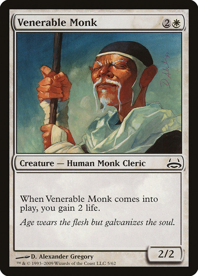 Venerable Monk [Duel Decks: Divine vs. Demonic] | L.A. Mood Comics and Games